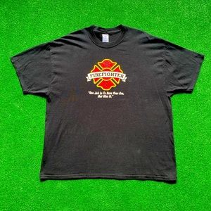 🧑‍🚒🚒Jerzees firefighter Comedic Tee🚒
